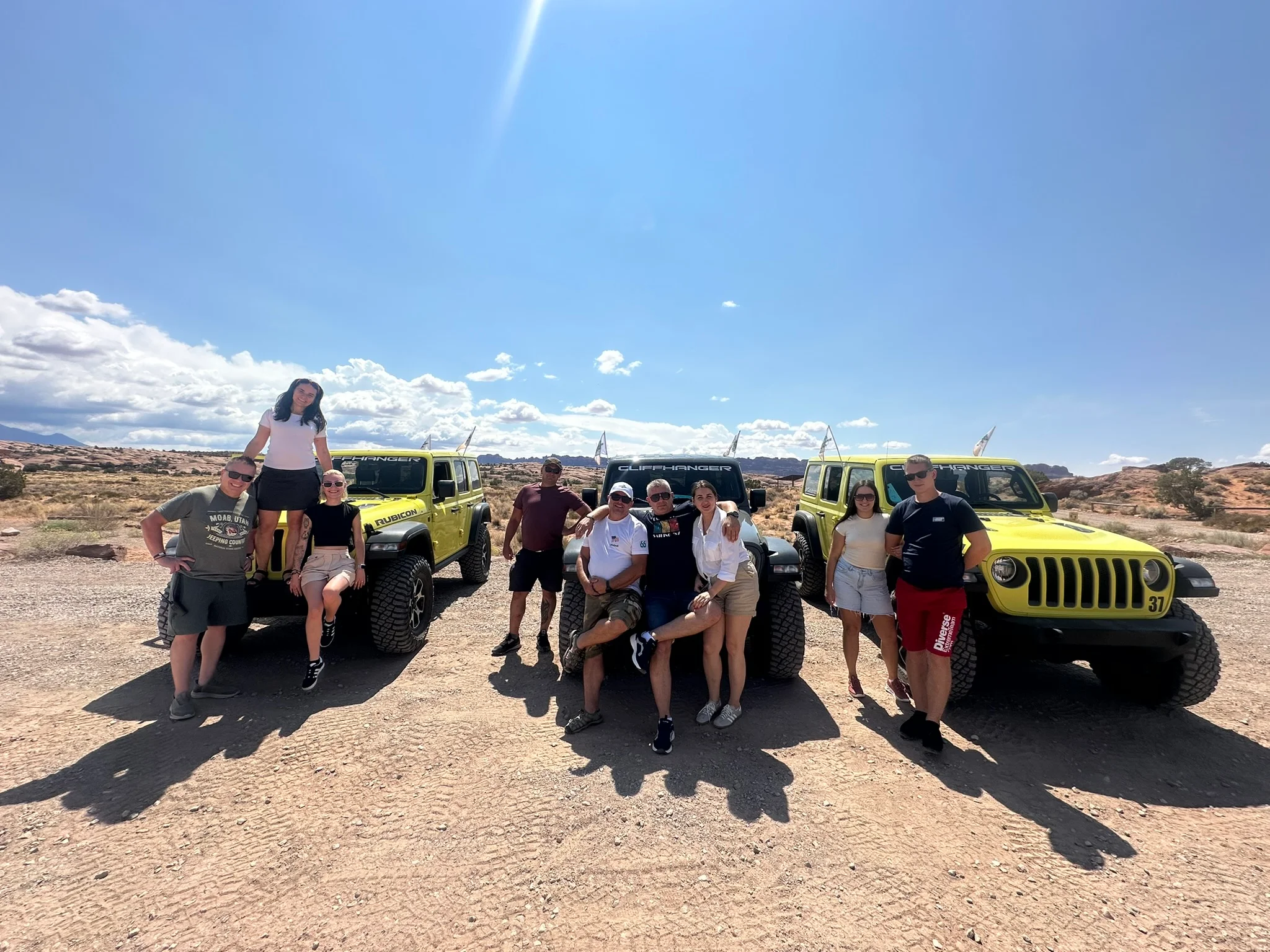 grupa uczestników jeep wyprawa usa offroad integracja podróż