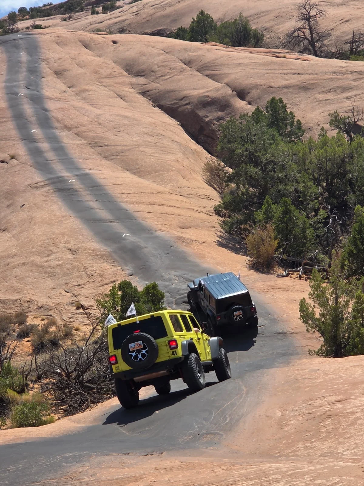 jeep slick rock moab podjazd