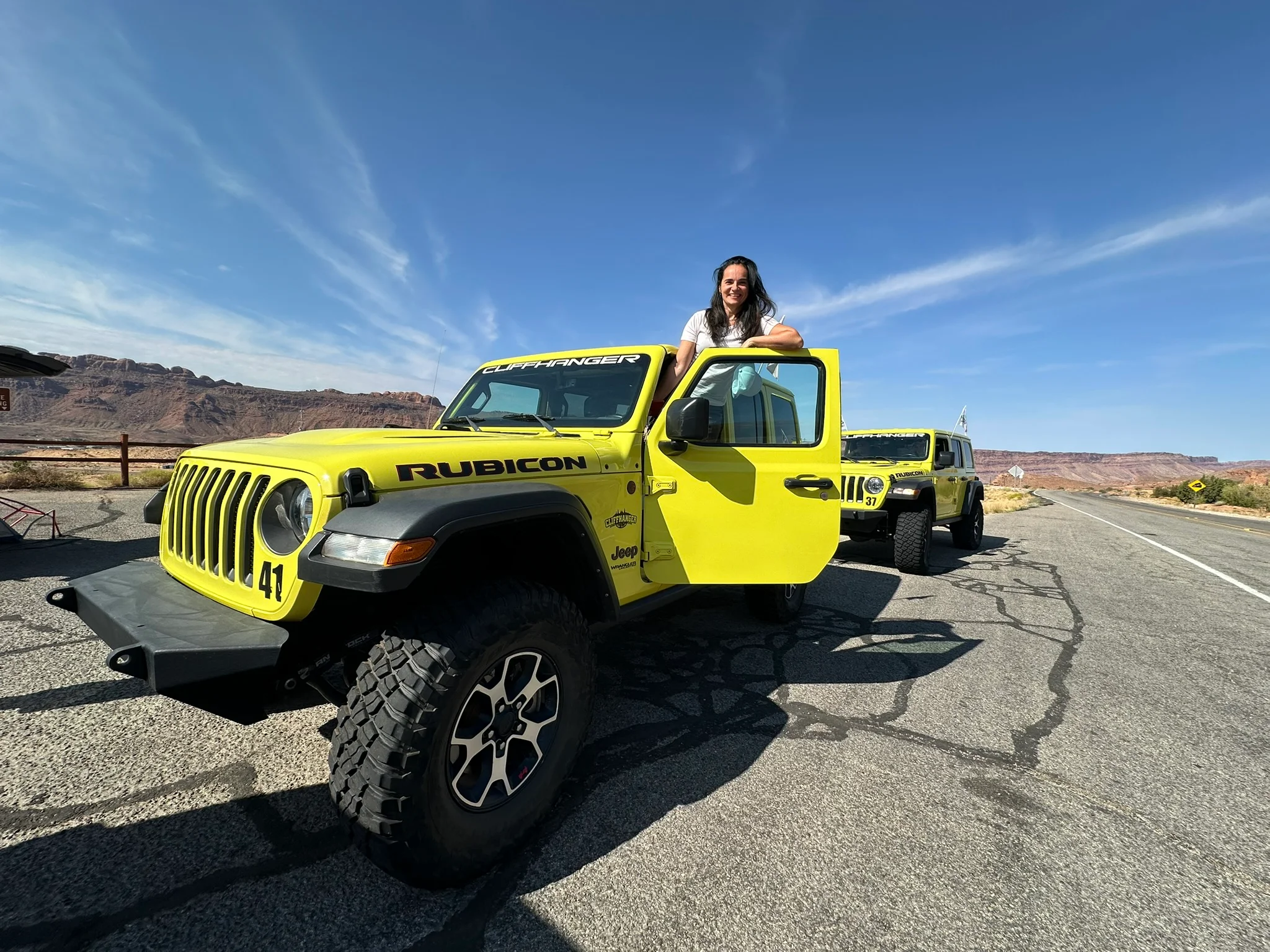 jeep rubicon droga usa 4x4 podróż samochodem